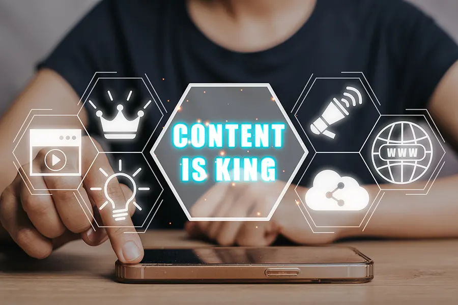 El contenido es el Rey
